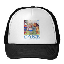CAKE WILL MAKE IT BETTER MESH HAT