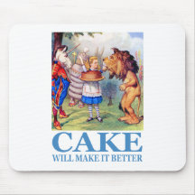CAKE WILL MAKE IT BETTER MOUSEMAT