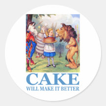 CAKE WILL MAKE IT BETTER STICKER