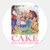 CAKE WILL MAKE IT BETTER STICKERS