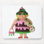 Cake Woman mousepads