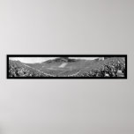 Cal Stanford Big Game Football Photo 1930 Poster