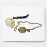 CalabashPipePocketWatch102410 Mouse Pads