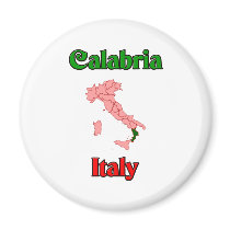 Calabria Italy Fridge Magnet