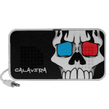 Calavera Ebony 3-D Doodle Speaker