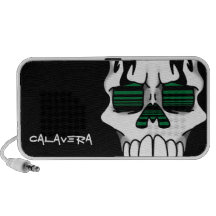 Calavera Ebony (Green) Doodle Speaker