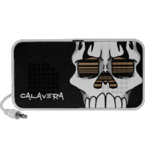 Calavera Ebony (Tan) Doodle Speaker