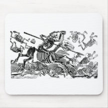 "Calavera of Don Quixote" circa early 1900's Mousepads