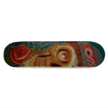 calavera skateboard decks