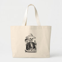 Calaveras from Guadalajara, Mexico Tote Bag