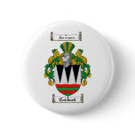 CALDWELL FAMILY CREST -  CALDWELL COAT OF ARMS BUTTON