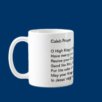Caleb Prayer English mugs