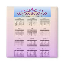 Calendar 2011 Magnet