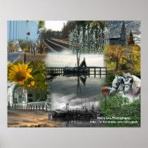 Calendar Collage Print