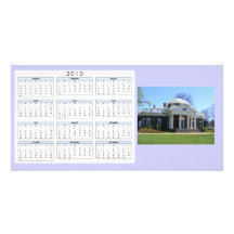 Calendar Monticello Personalised Photo Card