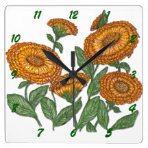 Calendula Wallclock