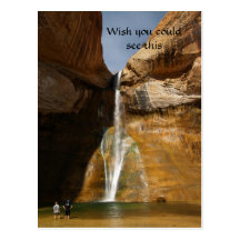 Calf Creek Falls Postcards