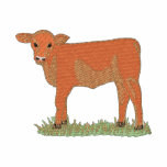 Calf embroidered shirts