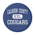 Calhoun County - Cougars - High - Edison Georgia magnets