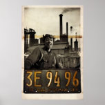 Cali Factory Worker posters