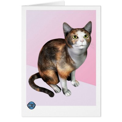 Calico Greeting Cards by walkinthepark
