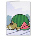 Calico Cat and Watermelon cards