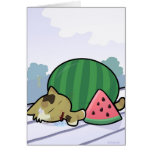 Calico Cat and Watermelon cards