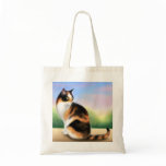 Calico Cat at Sunset Bag