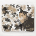 Calico Cat Design Mouse Pad mousepads