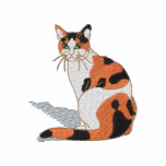 Calico Cat embroidered shirts
