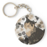 Calico Cat Key Chain keychains