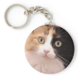 Calico Cat Keychain