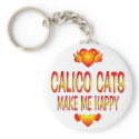 Calico Cat keychains