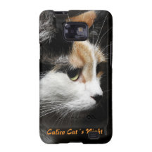 Calico Cat´s Night Samsung Case Samsung Galaxy SII Covers