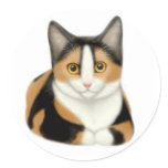 Calico Cat Sticker