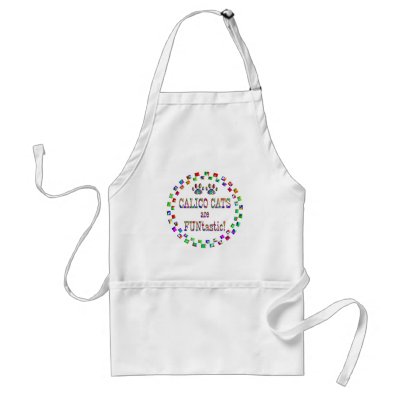 Calico Cats are FUNtastic Aprons by MyFavoriteCat