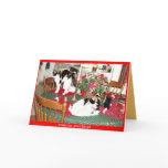 calico christmas cards
