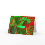 Calico christmas ornaments cards