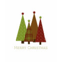 Calico Christmas Trees T-Shirt