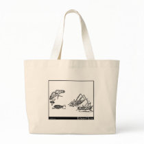 Calico Drum Tote Bag