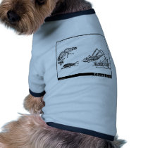 Calico Drum Doggie T Shirt