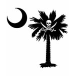 Calico Jack Pirate Palmetto t-shirts
