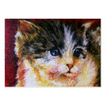 Calico Kitten ACEO Art Trading Cards business cards