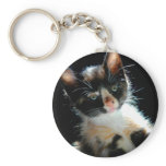 Calico Kitten Keychain