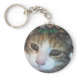 Calico Kitty..awake keychains