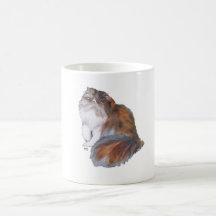 Calico Persian Cat Coffee Mugs