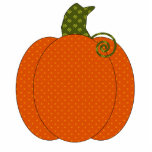 Calico Pumkin Trio Ornament photo sculptures