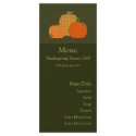 Calico Pumpkin Trio Menu Card rack cards