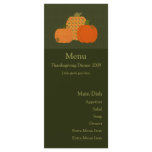 Calico Pumpkin Trio Menu Card rack cards