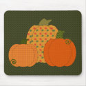 Calico Pumpkin Trio Mousepad